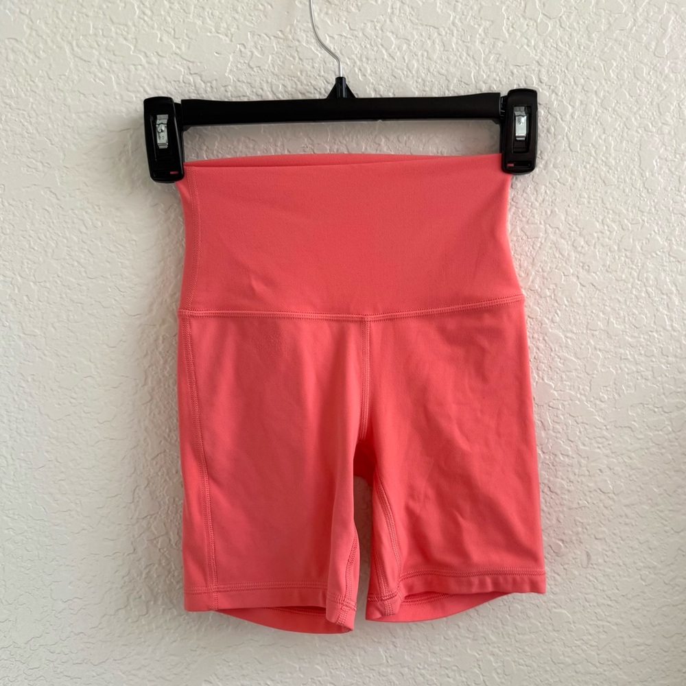 Lululemon Align High Rise Short Size 2 Desert Red Pink - Picture 2 of 6